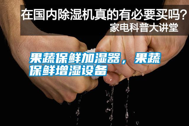 果蔬保鮮加濕器，果蔬保鮮增濕設(shè)備