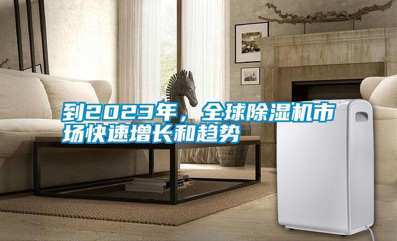 到2023年，全球除濕機(jī)市場(chǎng)快速增長(zhǎng)和趨勢(shì)
