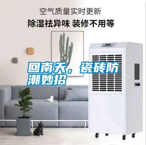 回南天，瓷磚防潮妙招