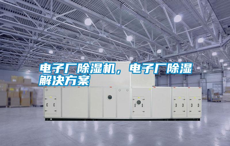 電子廠除濕機，電子廠除濕解決方案