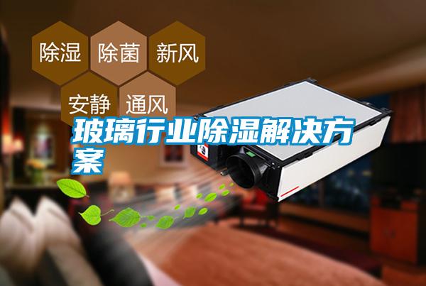 玻璃行業除濕解決方案
