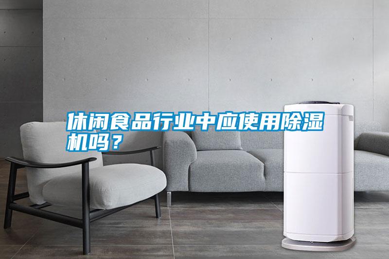 休閑食品行業中應使用除濕機嗎？