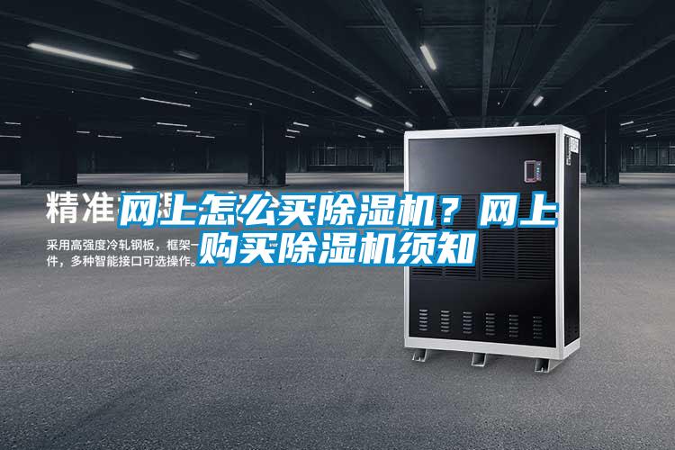 網上怎么買除濕機？網上購買除濕機須知