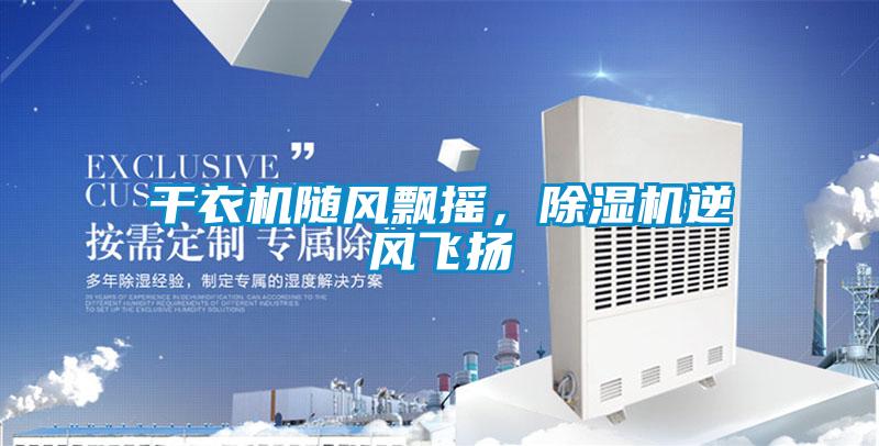 干衣機(jī)隨風(fēng)飄搖，除濕機(jī)逆風(fēng)飛揚