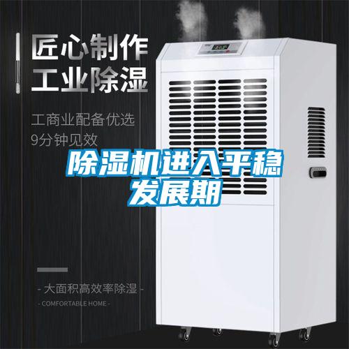 除濕機進入平穩發展期