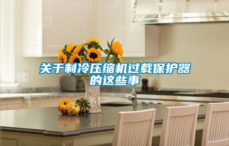 關于制冷壓縮機過載保護器的這些事