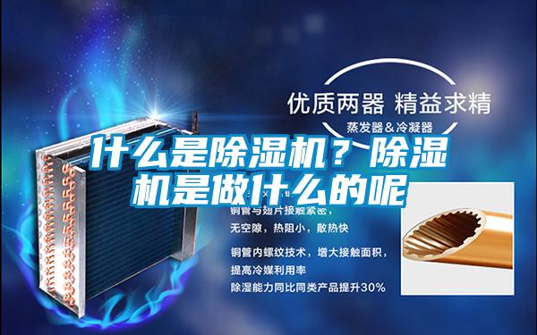 什么是除濕機？除濕機是做什么的呢