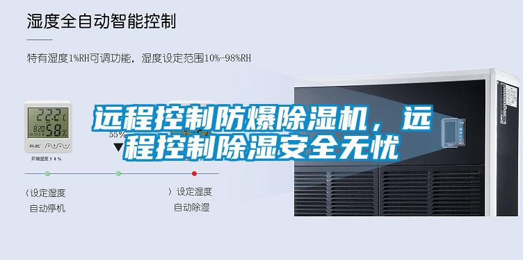 遠(yuǎn)程控制防爆除濕機(jī)，遠(yuǎn)程控制除濕安全無(wú)憂