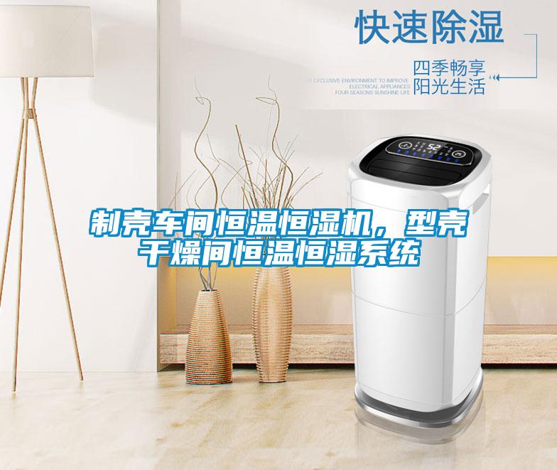 制殼車間恒溫恒濕機，型殼干燥間恒溫恒濕系統