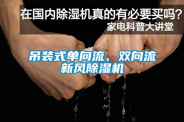 吊裝式單向流、雙向流新風(fēng)除濕機