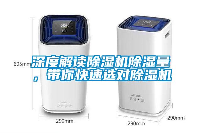 深度解讀除濕機除濕量，帶你快速選對除濕機