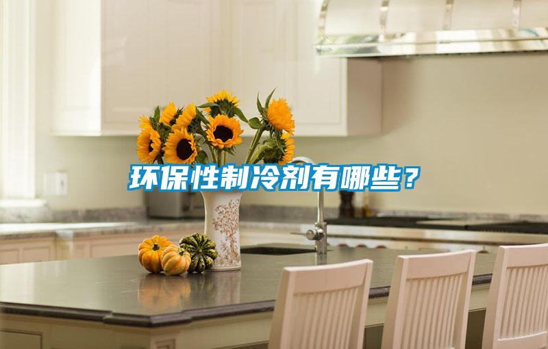 環保性制冷劑有哪些？