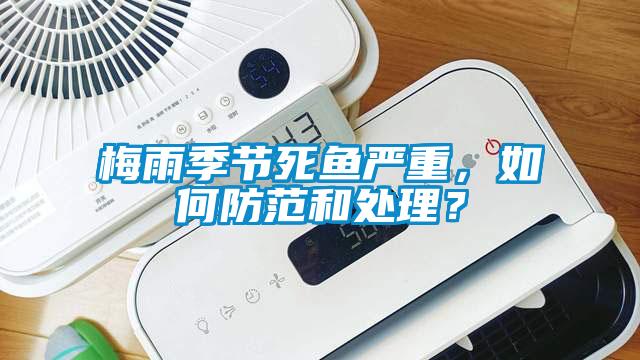 梅雨季節死魚嚴重，如何防范和處理？