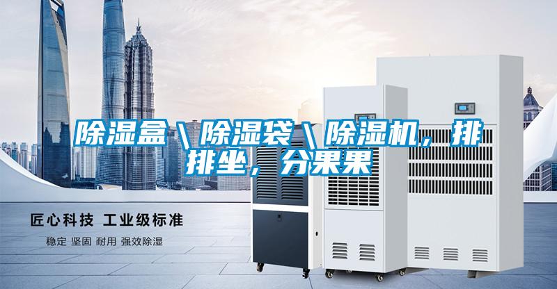 除濕盒＼除濕袋＼除濕機(jī)，排排坐，分果果
