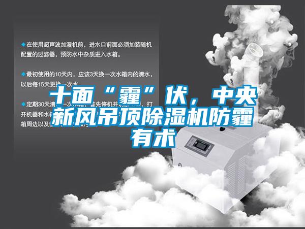 十面“霾”伏，中央新風吊頂除濕機防霾有術