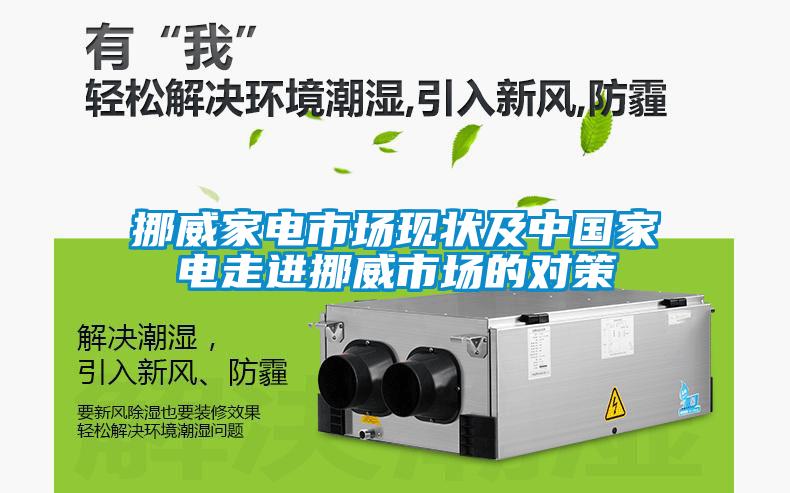 挪威家電市場(chǎng)現(xiàn)狀及中國家電走進(jìn)挪威市場(chǎng)的對(duì)策