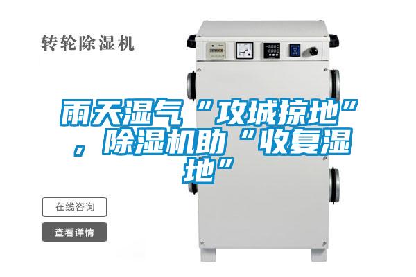 雨天濕氣“攻城掠地”，除濕機(jī)助“收復(fù)濕地”