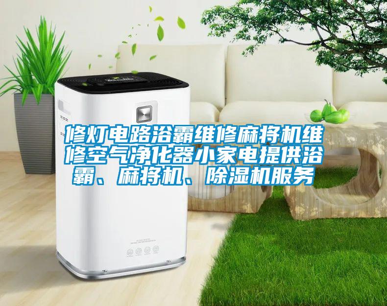 修燈電路浴霸維修麻將機維修空氣凈化器小家電提供浴霸、麻將機、除濕機服務
