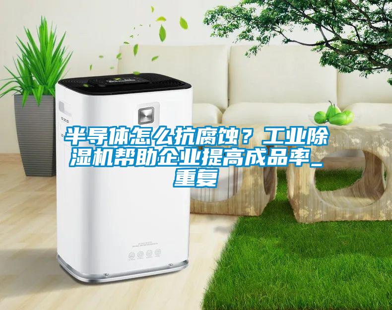 半導體怎么抗腐蝕？工業除濕機幫助企業提高成品率_重復