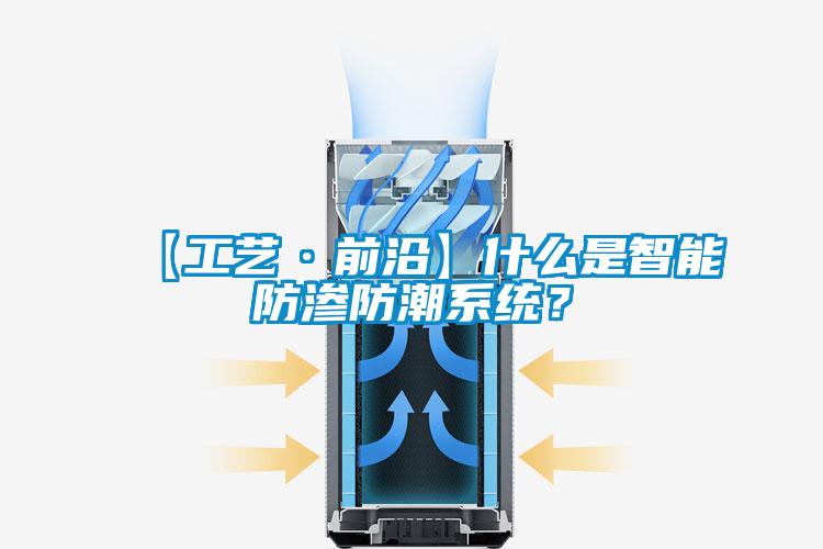 【工藝·前沿】什么是智能防滲防潮系統？