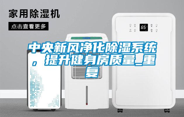 中央新風(fēng)凈化除濕系統(tǒng)，提升健身房質(zhì)量_重復(fù)