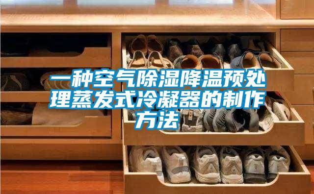 一種空氣除濕降溫預處理蒸發式冷凝器的制作方法