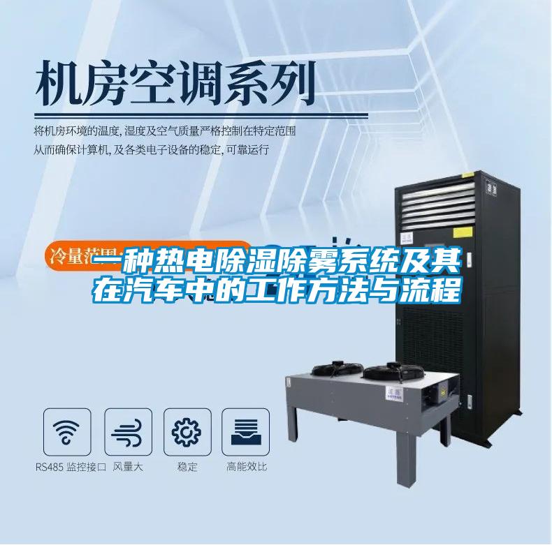 一種熱電除濕除霧系統及其在汽車中的工作方法與流程