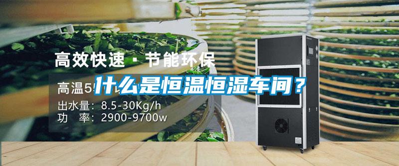 什么是恒溫恒濕車間？