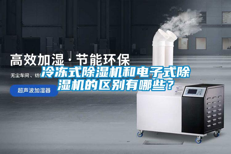 冷凍式除濕機和電子式除濕機的區(qū)別有哪些？