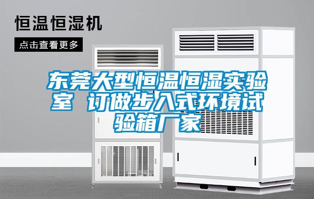 東莞大型恒溫恒濕實驗室 訂做步入式環境試驗箱廠家