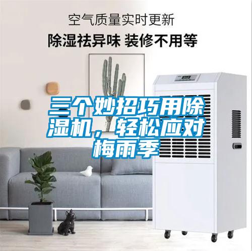 三個妙招巧用除濕機(jī)，輕松應(yīng)對梅雨季