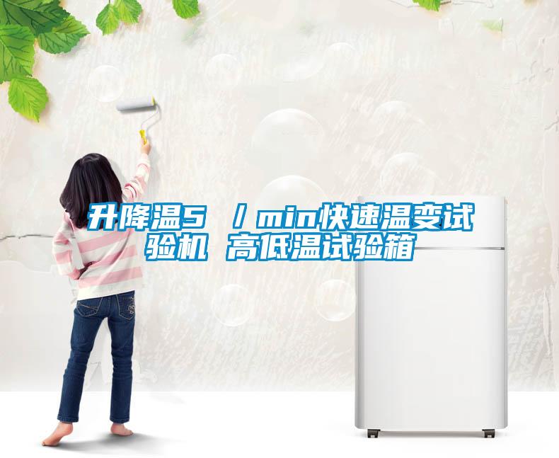 升降溫5℃／min快速溫變試驗機(jī) 高低溫試驗箱