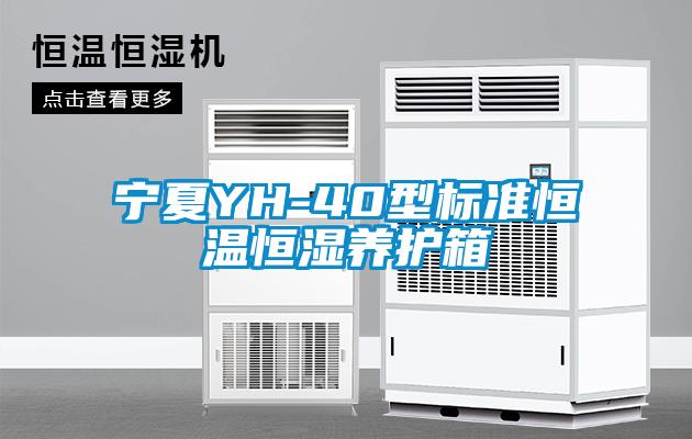 寧夏YH-40型標準恒溫恒濕養(yǎng)護箱