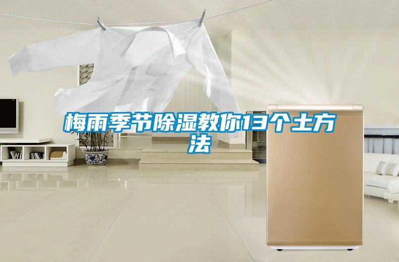 梅雨季節除濕教你13個土方法