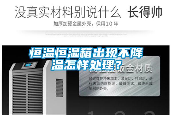 恒溫恒濕箱出現(xiàn)不降溫怎樣處理？