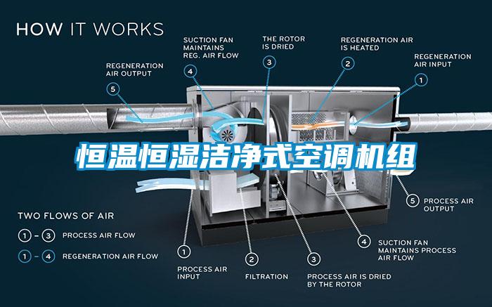 恒溫恒濕潔凈式空調(diào)機組