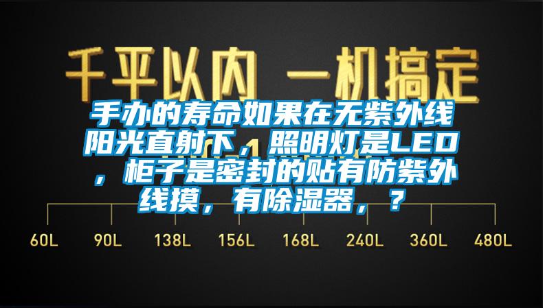 手辦的壽命如果在無(wú)紫外線陽(yáng)光直射下，照明燈是LED，柜子是密封的貼有防紫外線摸，有除濕器，？