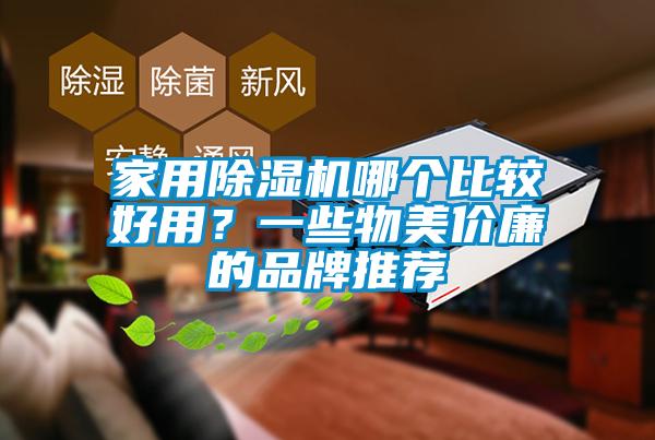 家用除濕機(jī)哪個比較好用？一些物美價(jià)廉的品牌推薦
