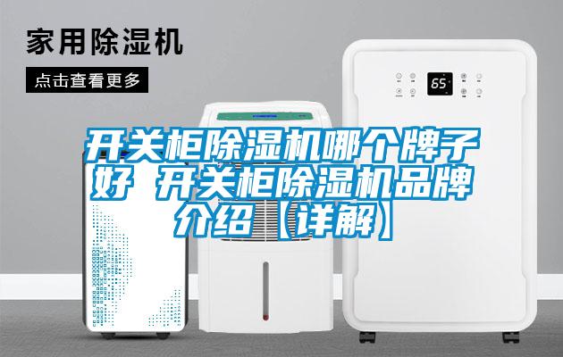 開關(guān)柜除濕機(jī)哪個牌子好 開關(guān)柜除濕機(jī)品牌介紹【詳解】