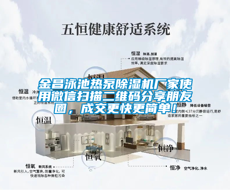 金昌泳池熱泵除濕機廠家使用微信掃描二維碼分享朋友圈，成交更快更簡單！