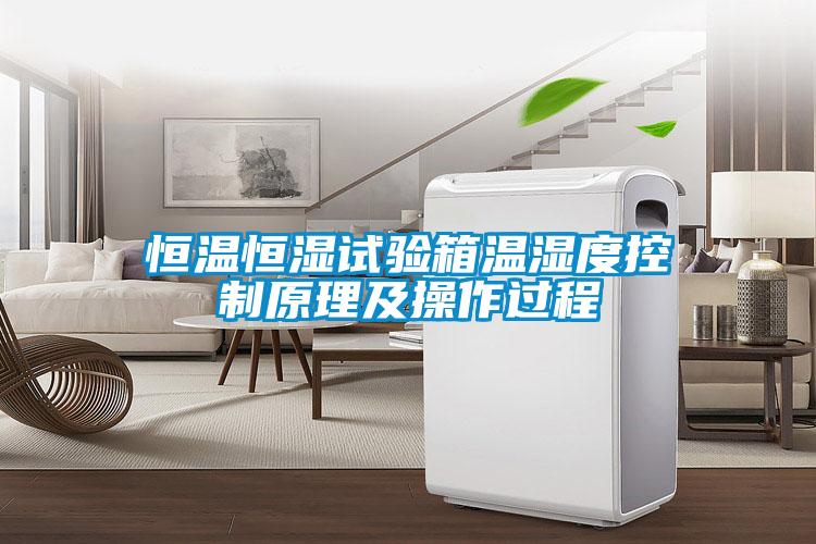 恒溫恒濕試驗箱溫濕度控制原理及操作過程