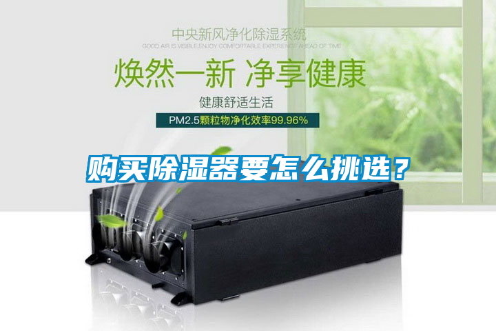 購(gòu)買(mǎi)除濕器要怎么挑選？