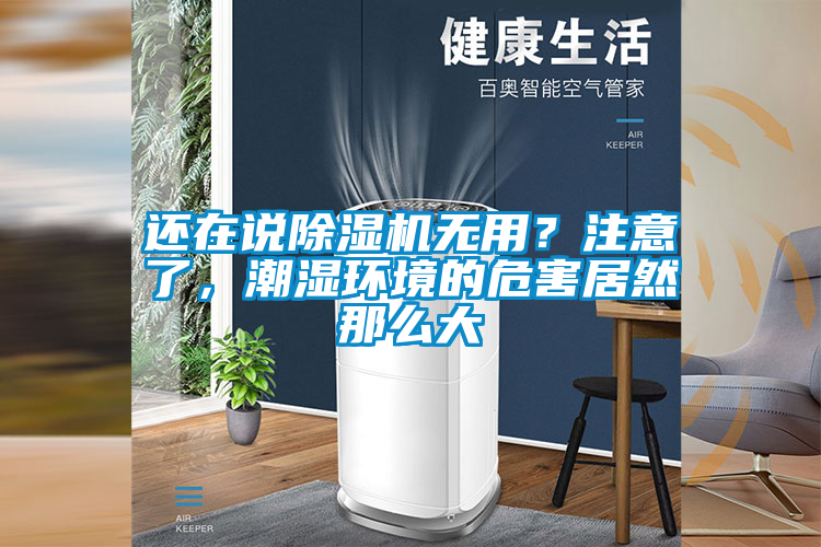 還在說除濕機無用？注意了，潮濕環境的危害居然那么大