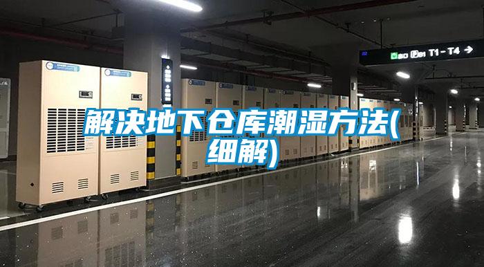 解決地下倉(cāng)庫(kù)潮濕方法(細(xì)解)