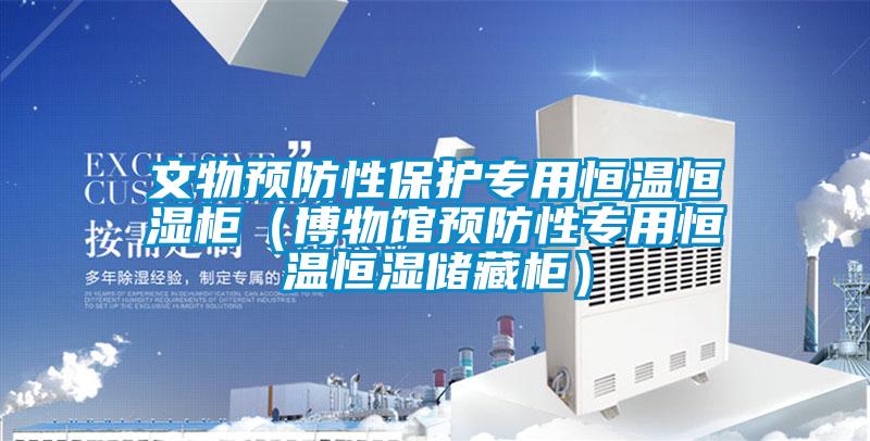 文物預防性保護專用恒溫恒濕柜（博物館預防性專用恒溫恒濕儲藏柜）