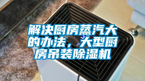 解決廚房蒸汽大的辦法，大型廚房吊裝除濕機(jī)