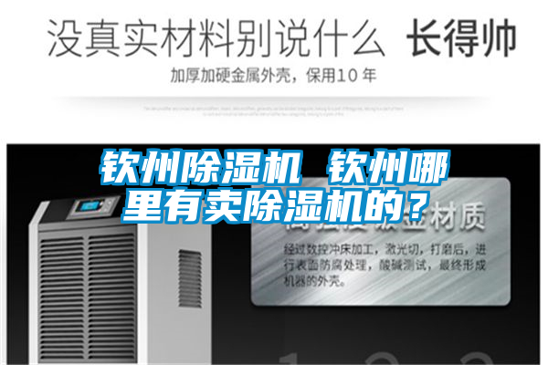 欽州除濕機 欽州哪里有賣除濕機的？