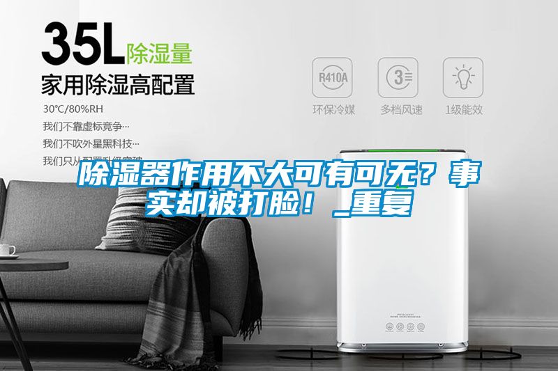 除濕器作用不大可有可無？事實卻被打臉！_重復(fù)