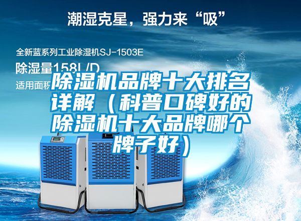 除濕機品牌十大排名詳解（科普口碑好的除濕機十大品牌哪個牌子好）
