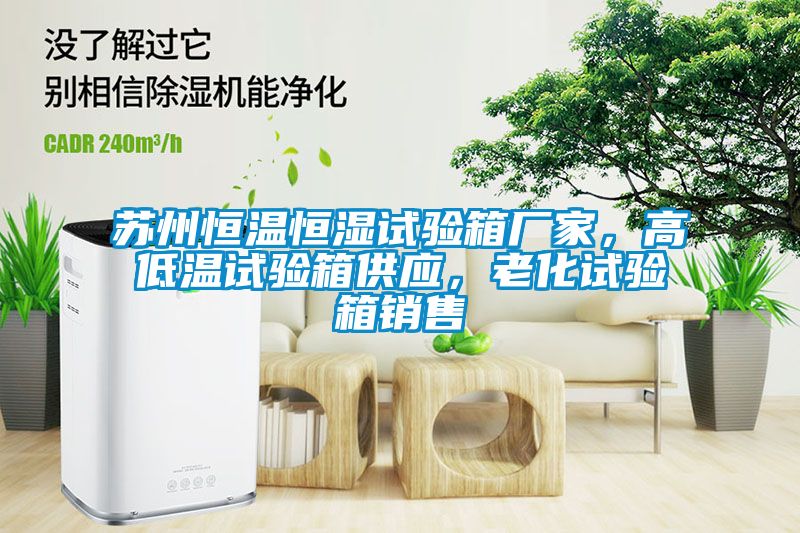 蘇州恒溫恒濕試驗箱廠家，高低溫試驗箱供應，老化試驗箱銷售